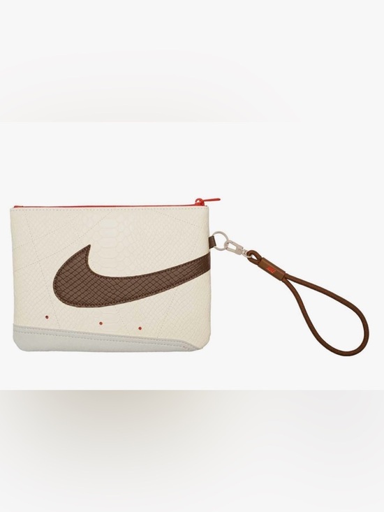 Nike Handbags - NIKE Icon Blazer Wristlet Large, Ivory & Brown, New in Box